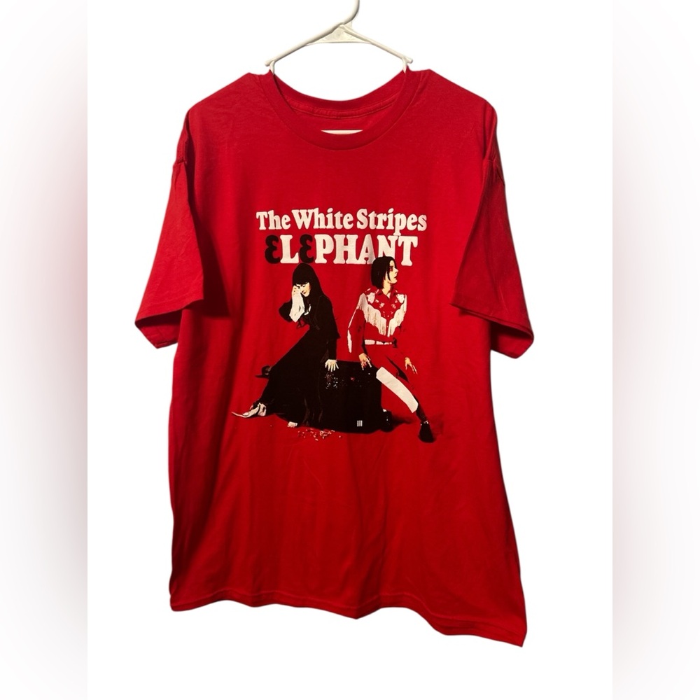 The White Stripes Elephant T-Shirt Size XL New